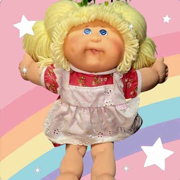 Cabbage Patch Kids Limited Edition 25th Anniversary Rare Twisted Mouth CPK 2009 - Picture 1 of 10